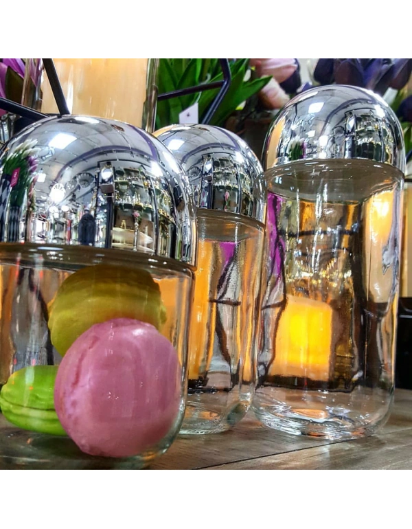 3LU ERZAK KAVANOZU GÜMÜŞ