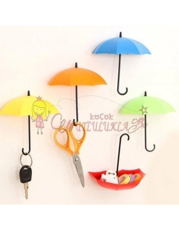 3LÜ RENKLİ ŞEMSİYE ANAHTARLIK