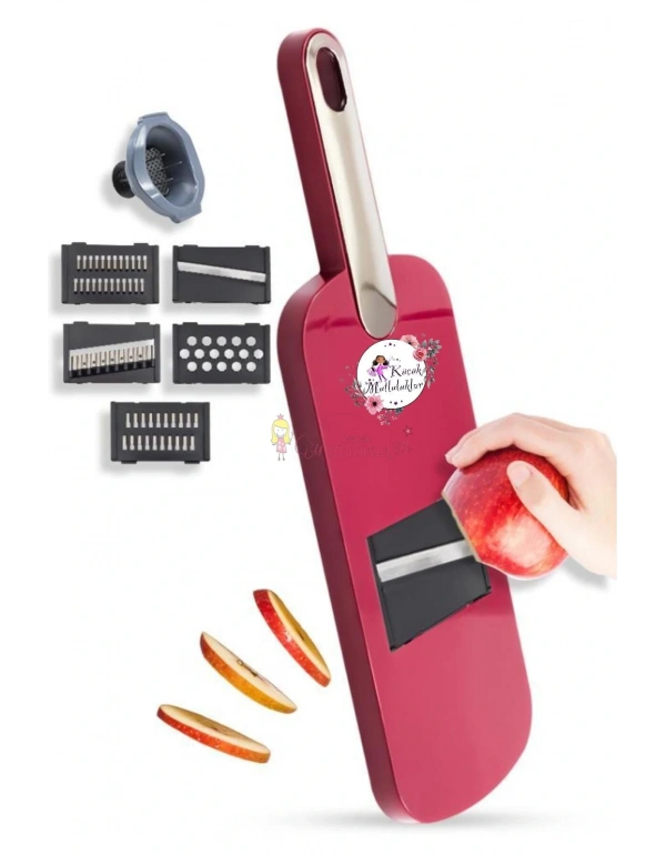 5 Başlıklı Meyve Sebze Dilimleyici