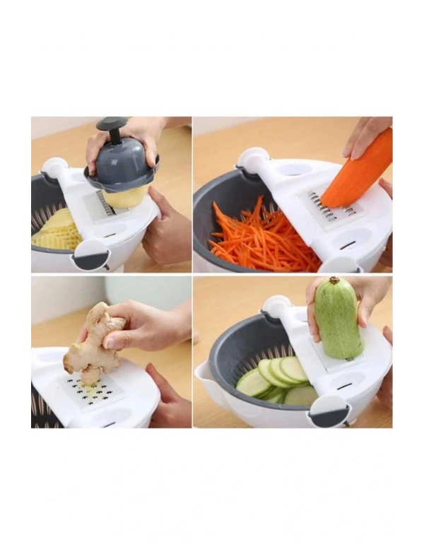 5 Fonksiyonlu Dönen Süzgeç Rende Doğrayıcı