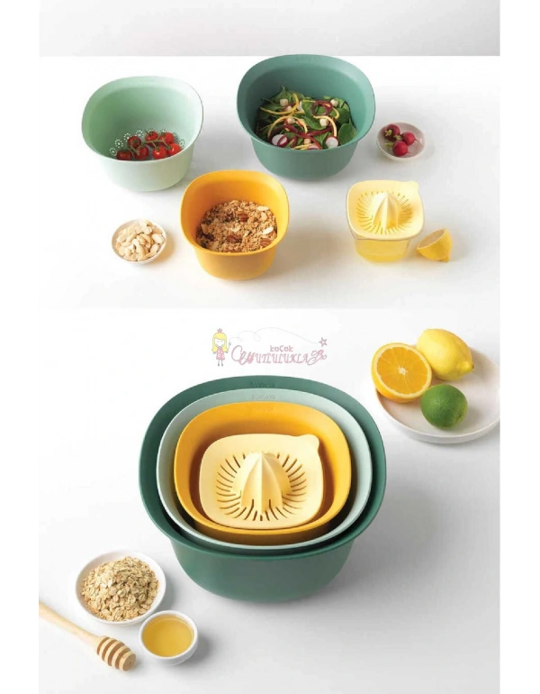 5li Chef Karıştırma Kasesi Ve Süzgeç Set