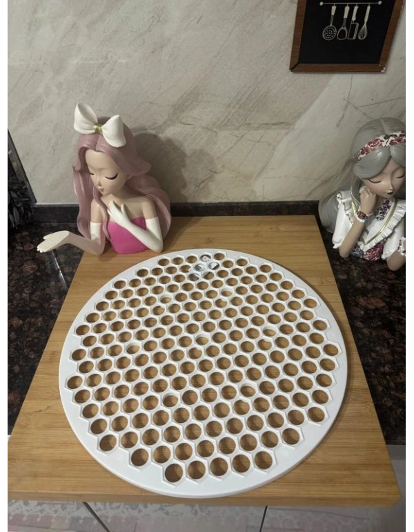 Pratik Büyük Boy Mantı Kalıbı Mantımatik