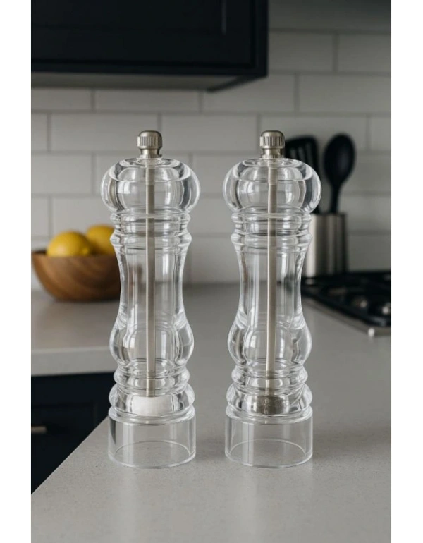 Şefaf Ögütücü Tuzluk Karabiber Degırmeni