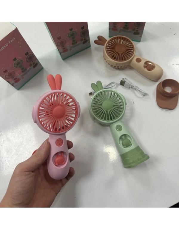 Tavşan Model Dijital El Fanı Vantilatör