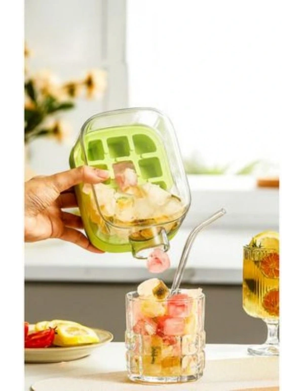 Pipetli Buzlu Bardak 500 Ml