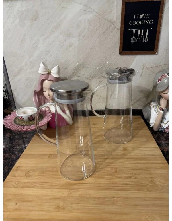 Cam Uzun Sürahı Demırhan 1.5 Litre