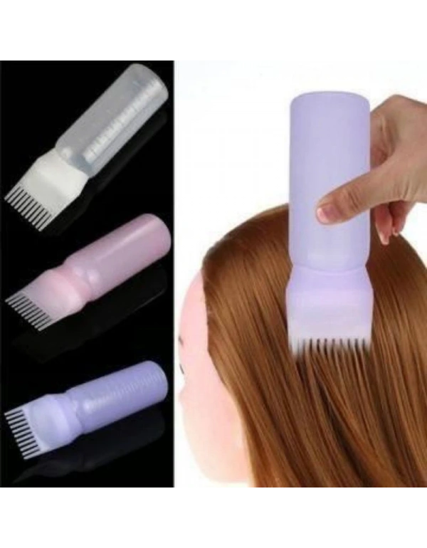 Silikon Saç Bakım Boyama Tarağı Serumu