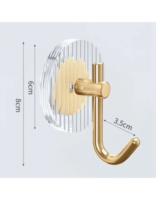 Mika Kristal Askı Gold