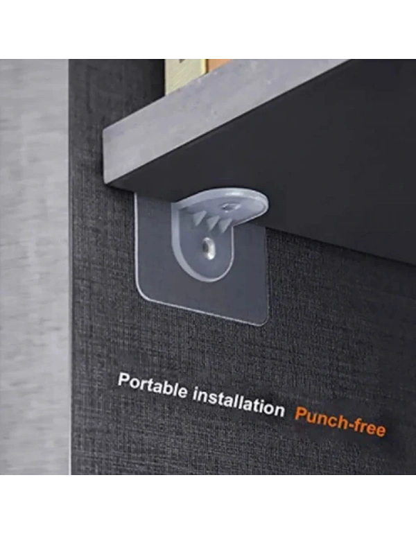 4Lü Raf Menteşe Tutucu