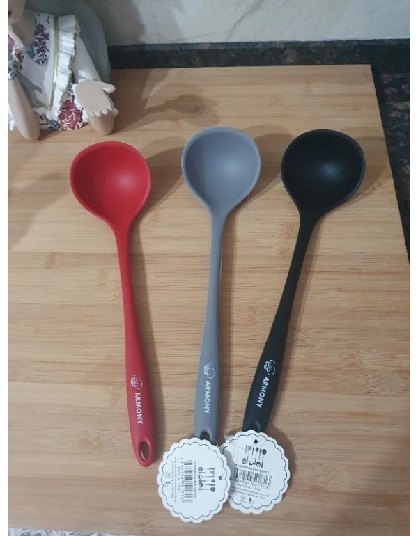 Armony Silikon Kepçe Gri