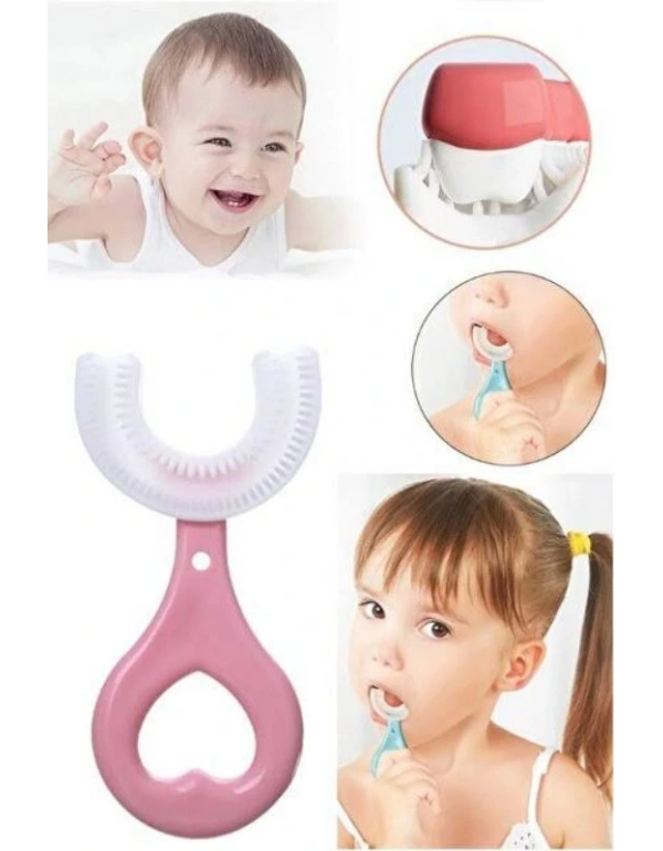 U Diş Fırçası 0-6 Yaş Küçük Mavi