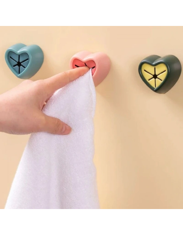 Kalp Şeklinde Havlu Tutucu