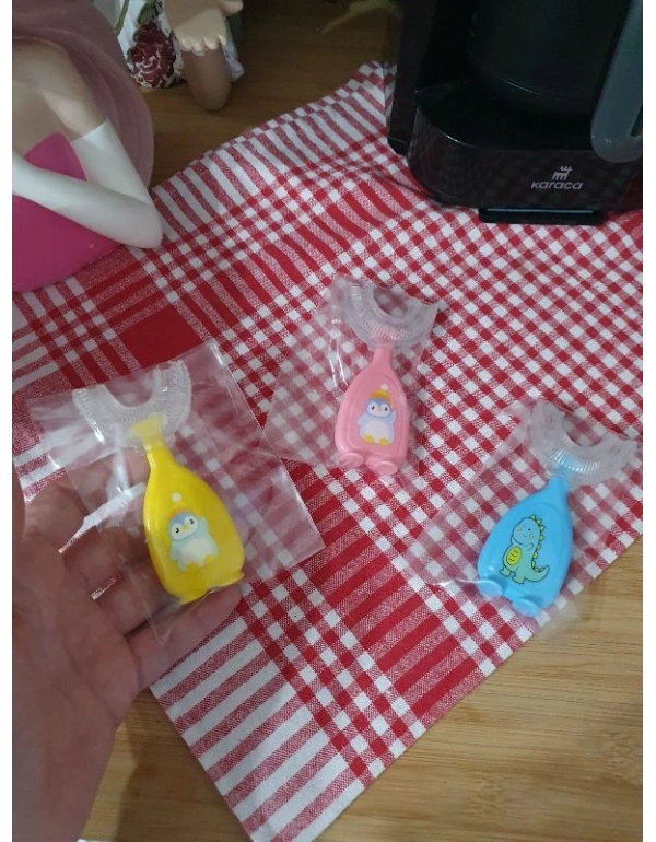 U Diş Fırça Penguen Figür 2-12 Yaş