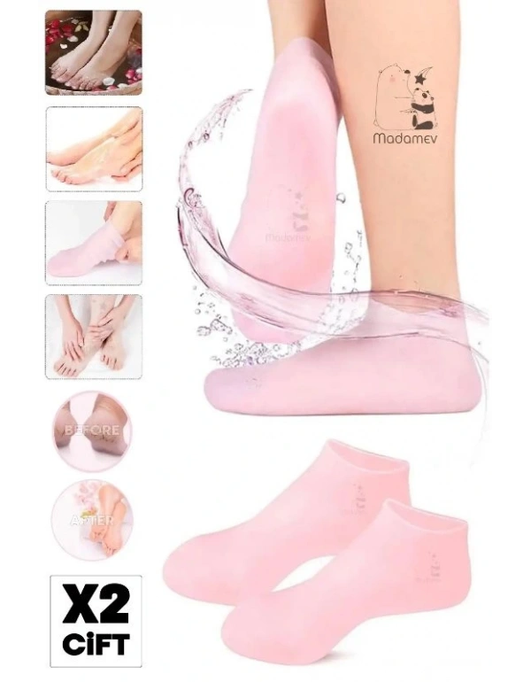 Silikon Bakım Patik Pembe Bys