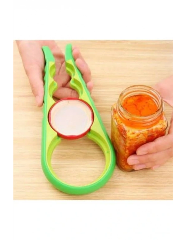 Pratik Silikon Kaymaz Konserve Kavanoz Ve Şişe Kapak Açacağı