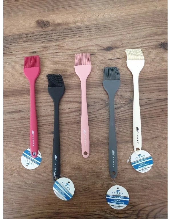 İvory Silikon Yumurta Fırçası Pembe