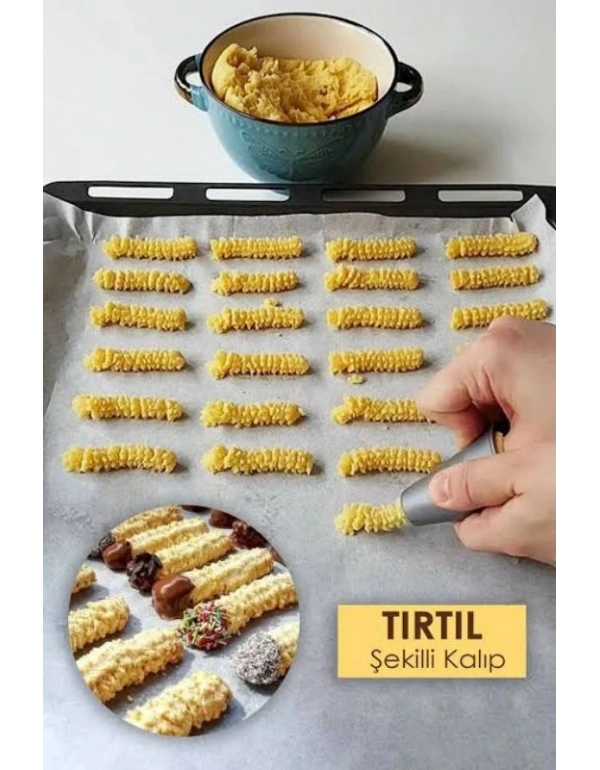 Tırtıl Kurabiye Kalıbı