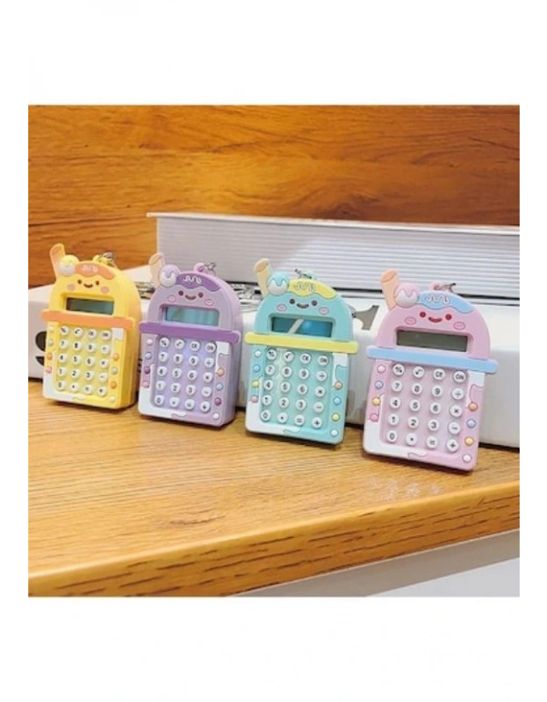 Mini Anahtarlık Hesap Makinesi