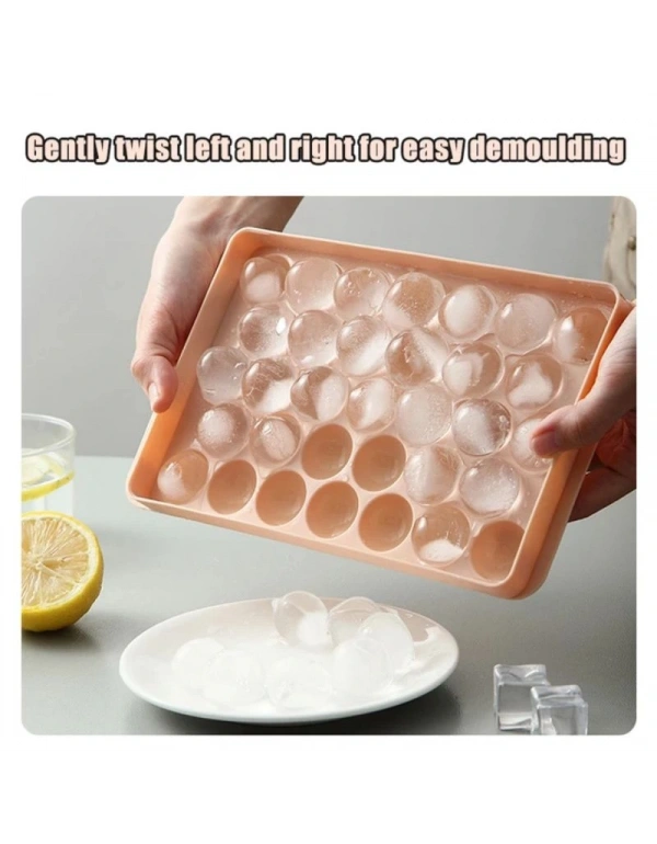 Küre Buz Kalıbı Yuvarlak 33Lü Mini