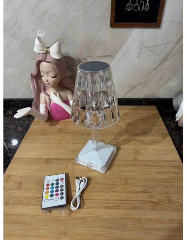 Kristal Masa Lamba Abajur