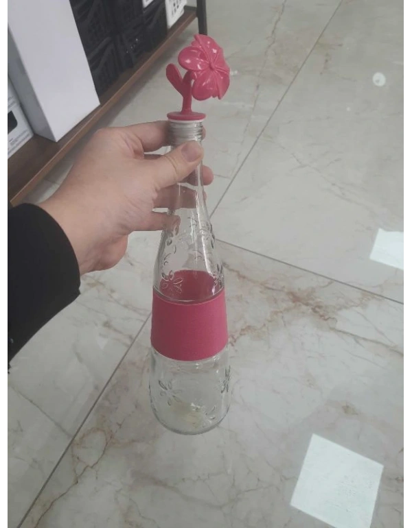 Çiçek Başlı Şişe Yağlık