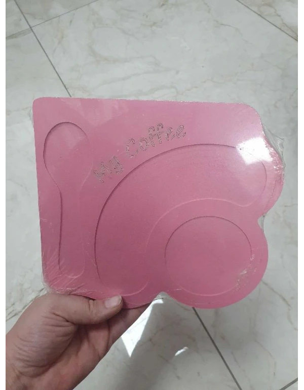 Ahşap Sunum Tahtası Pembe