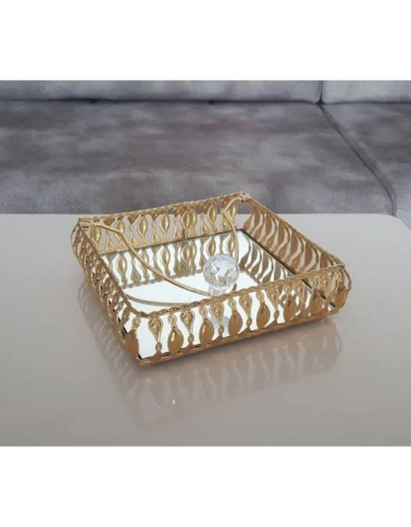Gold Peçetelik Aynalı Peçetelik