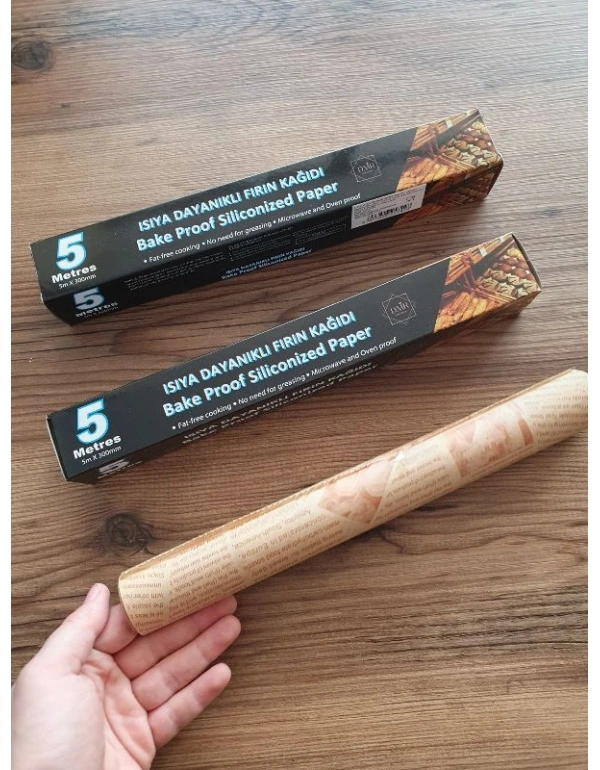 Isıya Dayanıklı Fırın Kağıdı Rulo