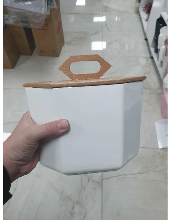 Arow Tekli Kavanoz Porselen