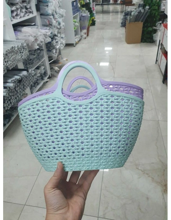 Plastik Hasır Sepet