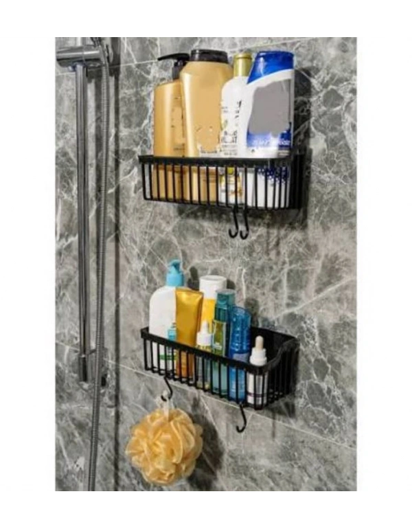 2Li Banyo Organizer Siyah