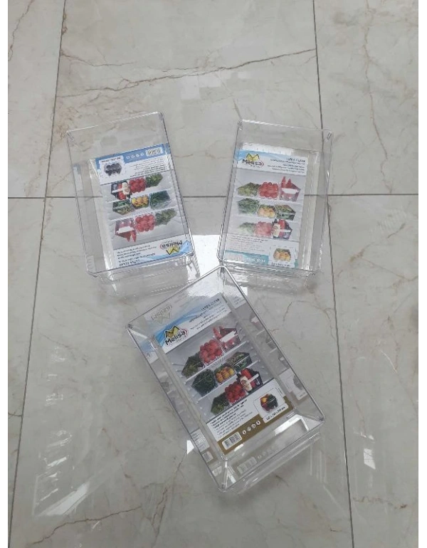 3Lü Şeffaf Dolap Düzenleyici