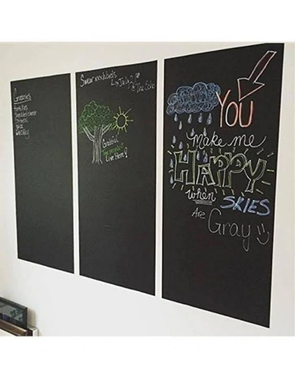 Yapışkanlı Silinebilir Kara Tahta