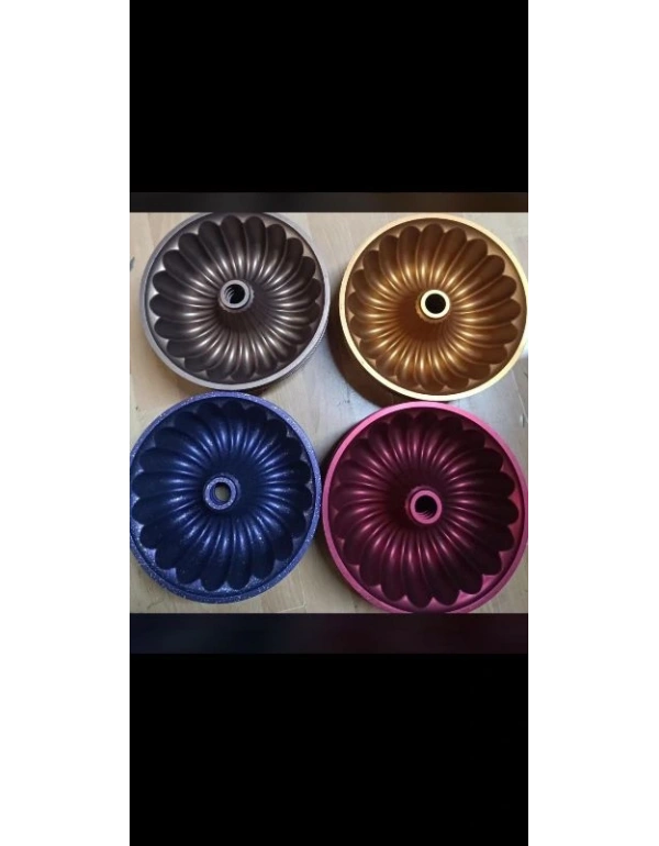 Hamarat Döküm Dilimli Kek Kalıbı Mor