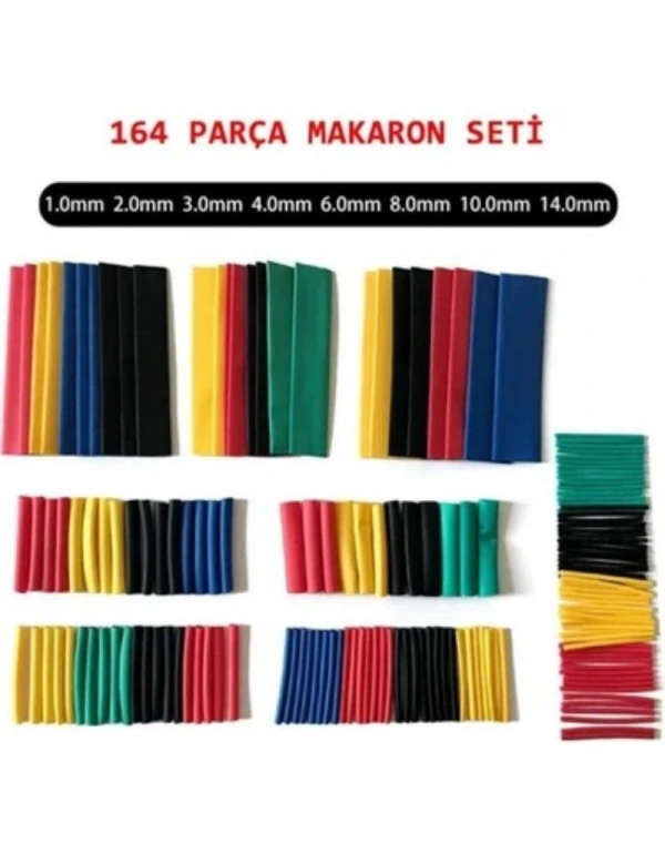 Kablo Makaron Seti 164 Parça