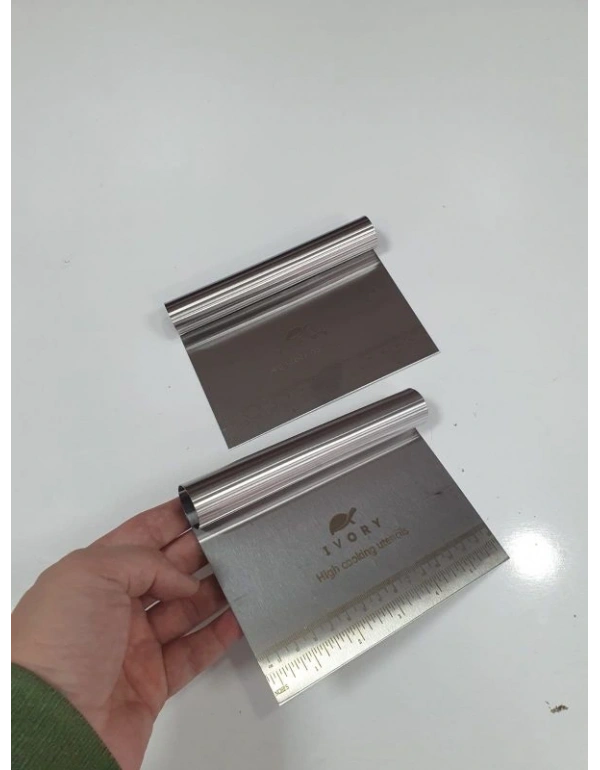 Çelik Hamur Spatulası İvory