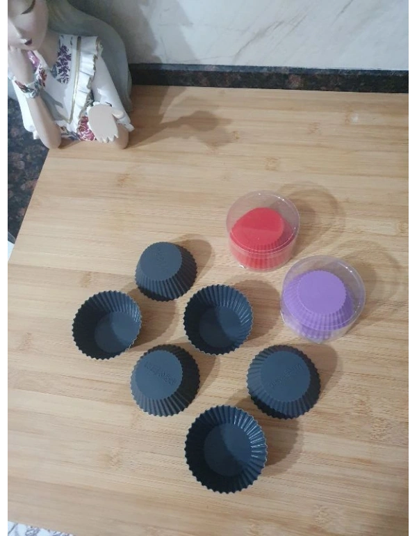 6Lı Silikon Kek Kapsülü Bys