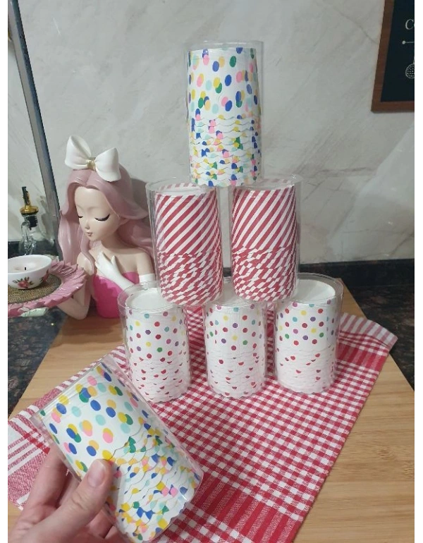 12Li Karton Muffin Kalıbı Büyük