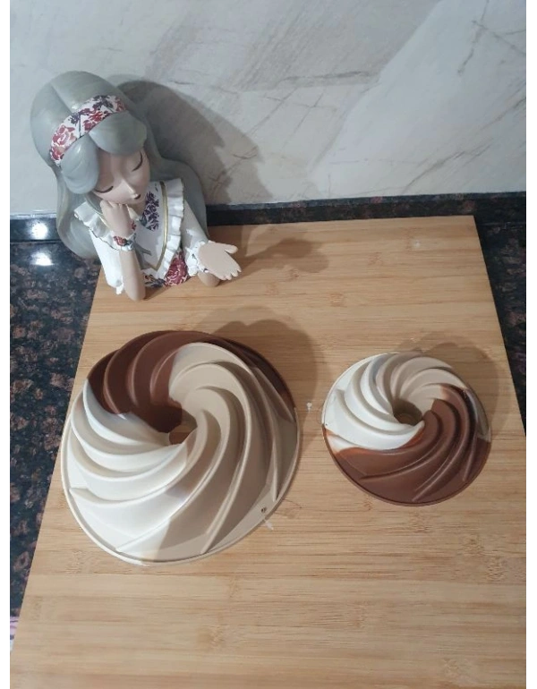 Rüzgargülü Silikon Kek Kalıbı Büyük