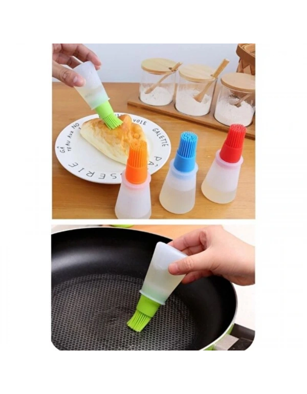 Silikon Yumurta Fırçası Hazneli