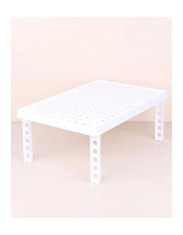 Dikdörtgen Raf Yükseltici Dolap İçi Plastik