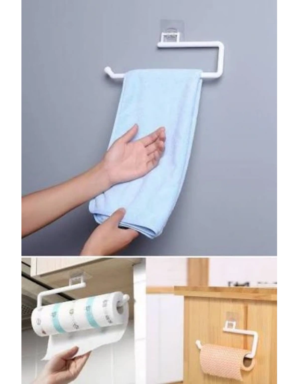 Yapışkanlı Havluluk Beyaz