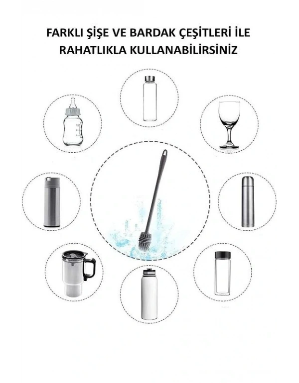 Silikon Biberon Fırçası