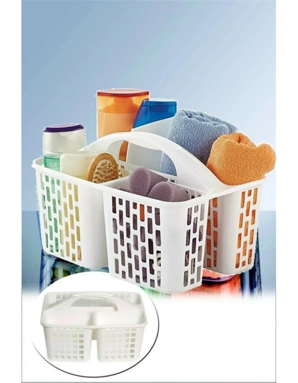 Tezgah Üstü Bölmeli Düzenleyici Sepet