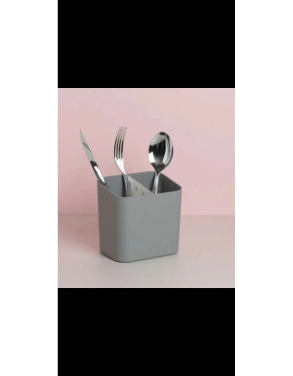 2 Bölmeli Mini Kare Kaşıklık