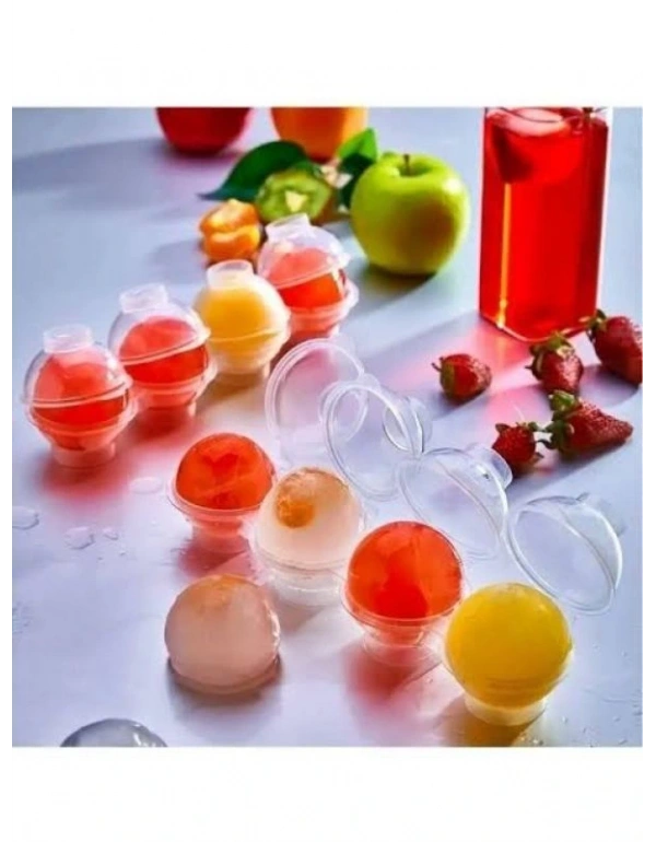 4Lü Silikon Büyük Küre Buzluk