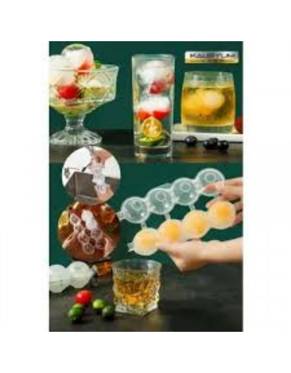 4Lü Küre Buz Kalıbı