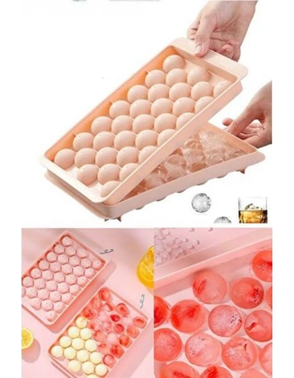 Küre Buz Kalıbı Yuvarlak 33Lü