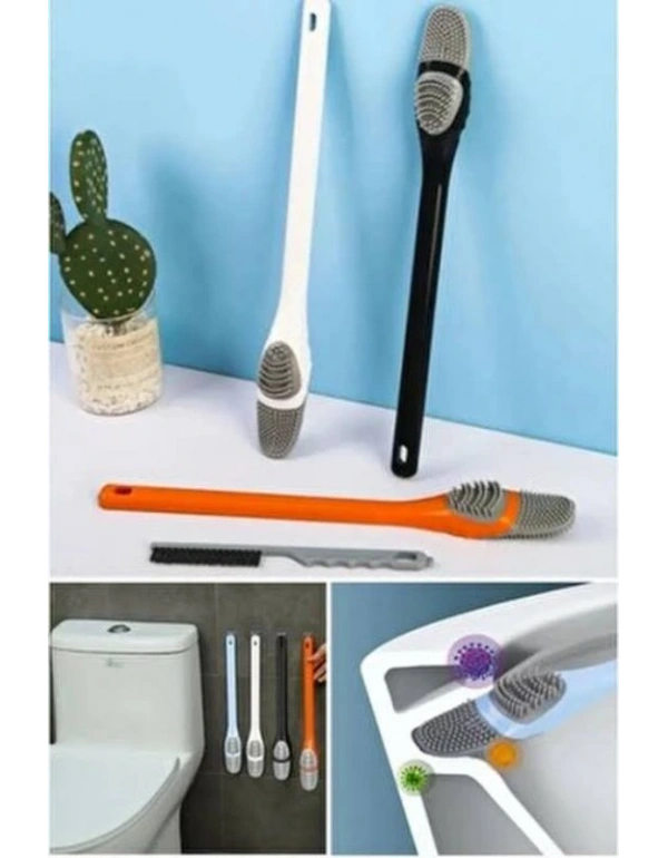 Ördek Tasarımlı Wc Ve İnce Detay Fırçalı Set