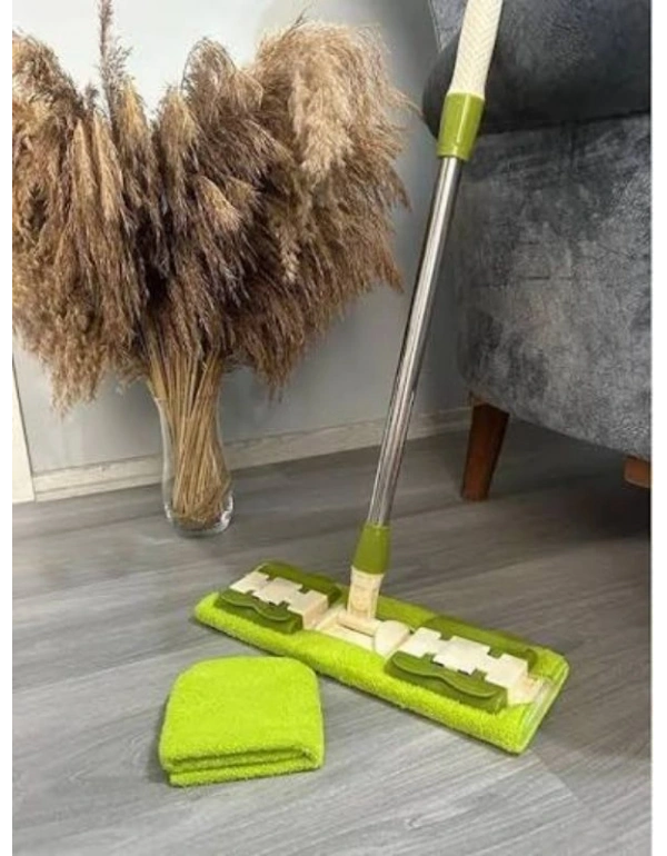 4 Mandallı Mop Yeşil Mr
